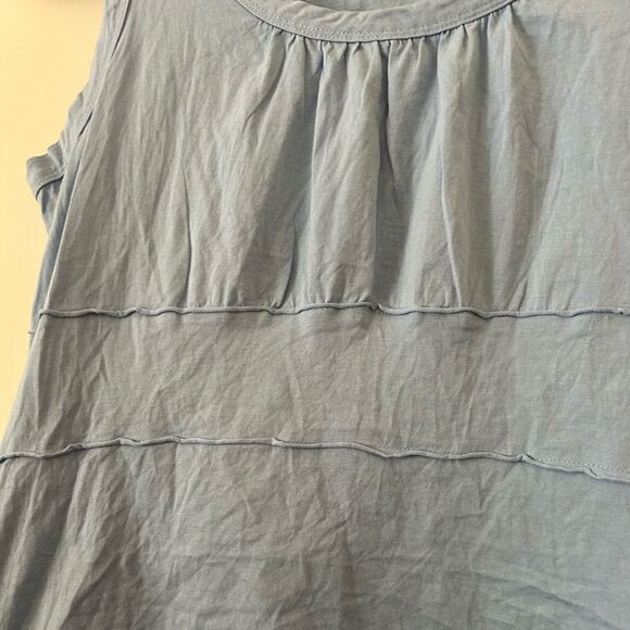 Hanna Andersson Blue Cotton Tank - Picture 6 of 6